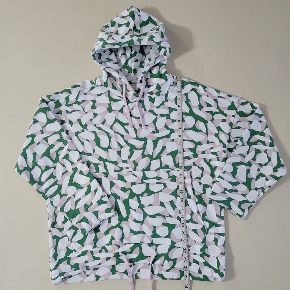 SKFK Skunkfunk Adi Big Petals Pink Green Hoodie - Picture 8 of 16